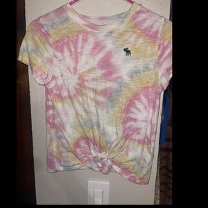 Abercrombie kids Tie-Dye T-Shirt with Logo